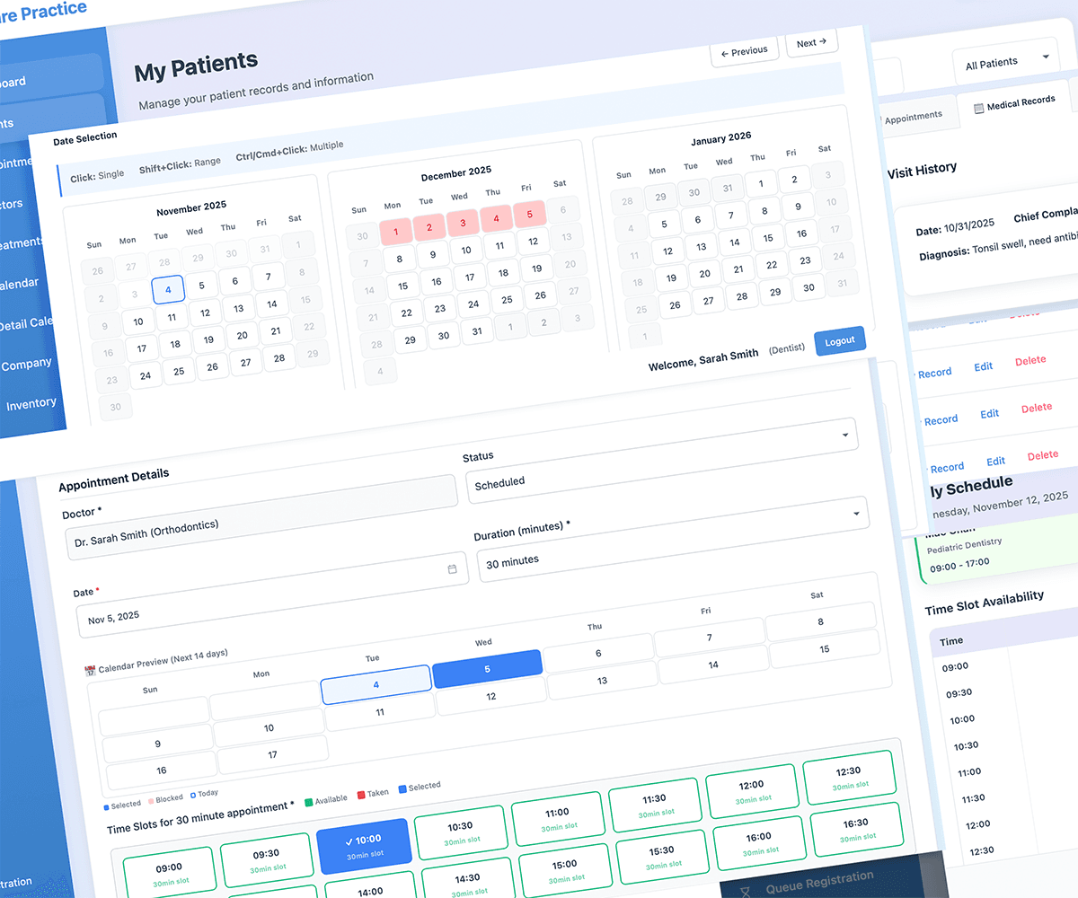 Practice Management System